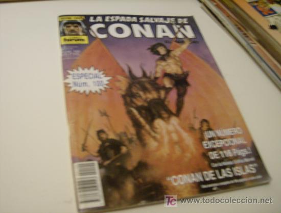 C&oacute;mics: La Espada Salvaje de Conan n&ordm; 100. Forum, 1990. - Foto 1