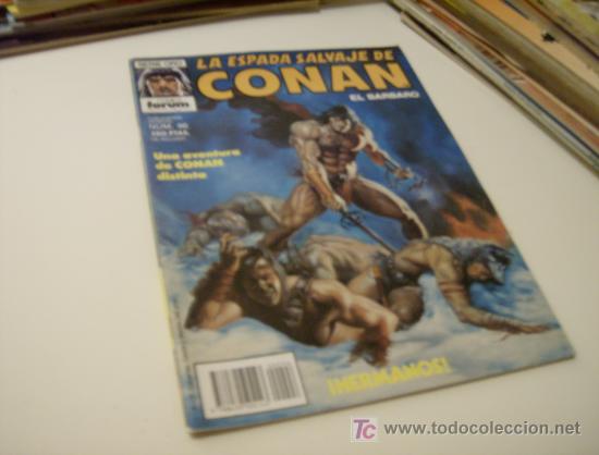 C&oacute;mics: LA ESPADA SALVAJE DE CONAN N&ordm; 96. FORUM, 1990 - Foto 1