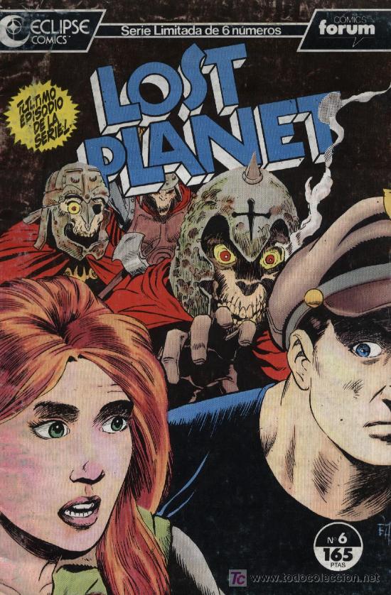 C&oacute;mics: Lost Planet  -  n&ordm; 6  -  Ed. forum  1989 - Foto 1