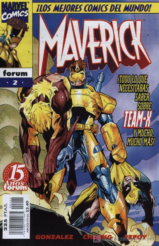 C&oacute;mics: Maverick: volumen I  -  n&ordm; 2  -  Ed. forum  1999 - Foto 1