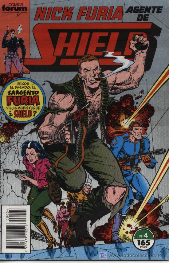 C&oacute;mics: Nick Furia Agente de Shield  -  n&ordm; 4  -  Ed. forum  1990 - Foto 1