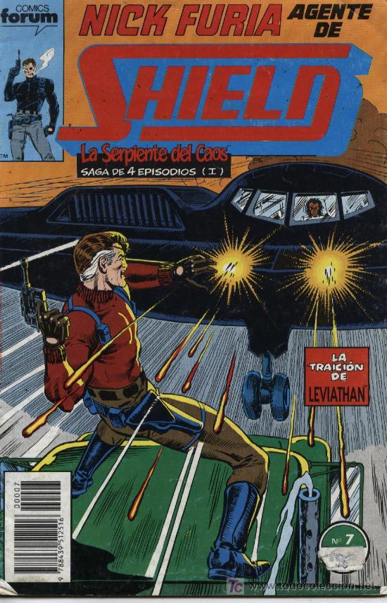 C&oacute;mics: Nick Furia Agente de Shield  -  n&ordm; 7  -  Ed. forum  1990 - Foto 1