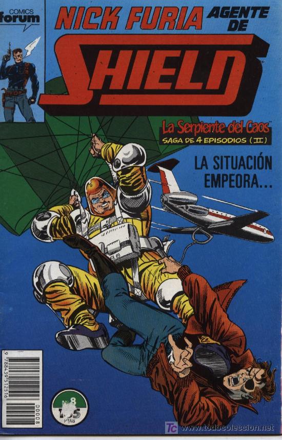 C&oacute;mics: Nick Furia Agente de Shield  -  n&ordm; 8  -  Ed. forum  1990 - Foto 1