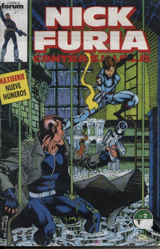 C&oacute;mics: Nick Furia contra Shield  -  n&ordm; 2  -  Ed. forum  1989 - Foto 1