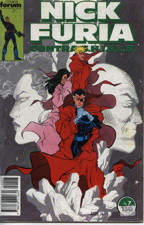 C&oacute;mics: Nick Furia contra Shield  -  n&ordm; 7  -  Ed. forum  1989 - Foto 1