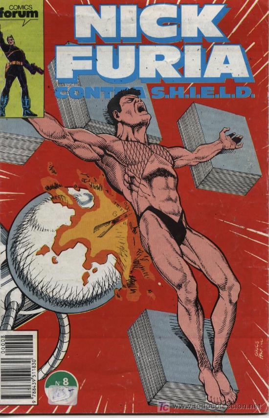 C&oacute;mics: Nick Furia contra Shield  -  n&ordm; 8  -  Ed. forum  1989 - Foto 1