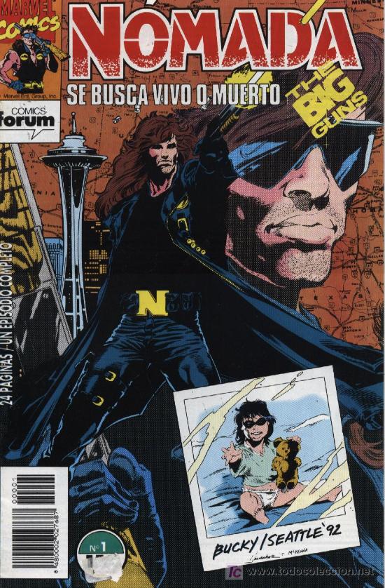 C&oacute;mics: N&oacute;mada  -  n&ordm; 1  -  Ed. forum  1993 - Foto 1