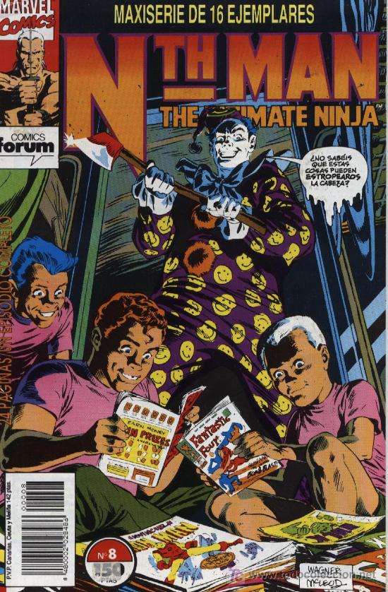 C&oacute;mics: Nth Man: The Ultimate Ninja  -  n&ordm; 8  -  Ed. forum  1991 - Foto 1