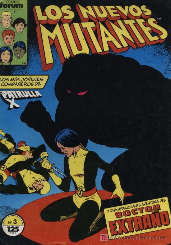 C&oacute;mics: Los Nuevos Mutantes  -  n&ordm; 3  -  Ed. forum  1986 - Foto 1