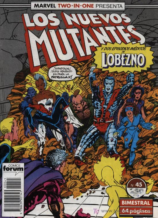 C&oacute;mics: Los Nuevos Mutantes  -  n&ordm; 45  -  Ed. forum  1987 - Foto 1