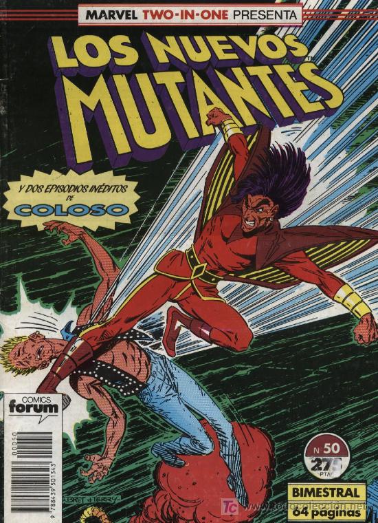 C&oacute;mics: Los Nuevos Mutantes  -  n&ordm; 50  -  Ed. forum  1987 - Foto 1