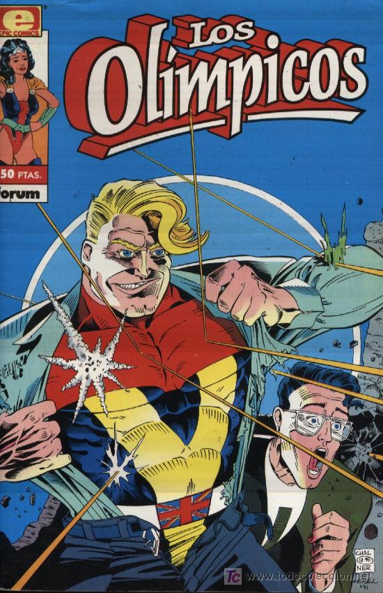 C&oacute;mics: Los Ol&iacute;mpicos  -  Volumen &Uacute;nico  -  Ed. forum  1993 - Foto 1