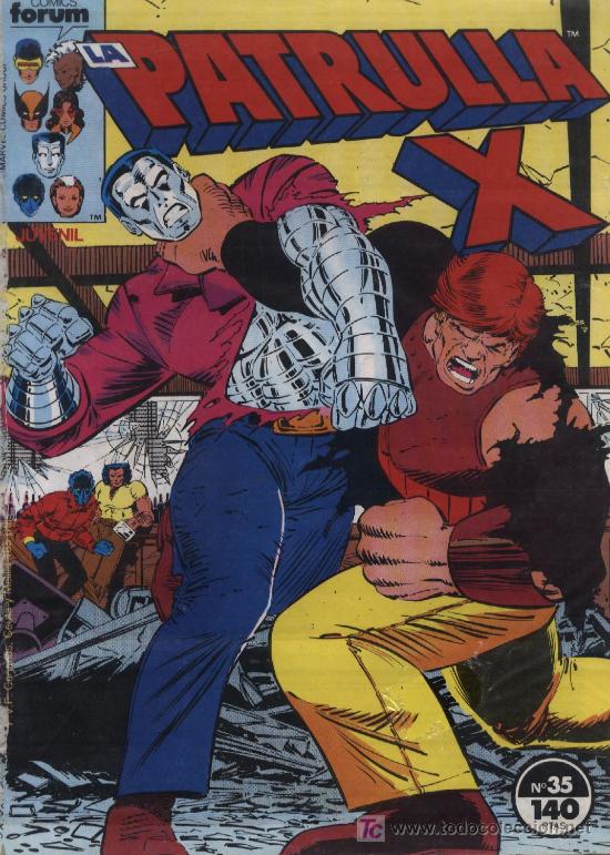 C&oacute;mics: La Patrulla X  -  n&ordm; 35  -  Ed. forum  1986 - Foto 1