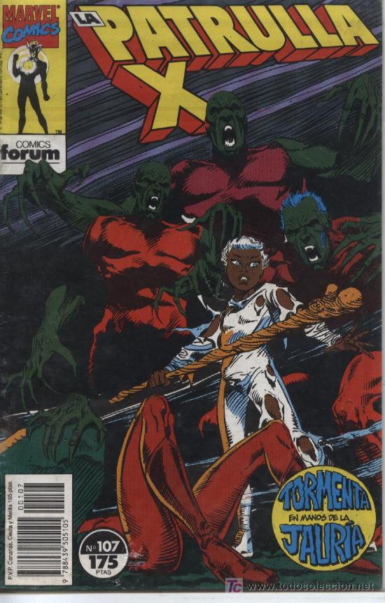 C&oacute;mics: La Patrulla X  -  n&ordm; 107  -  Ed. forum  1990 - Foto 1