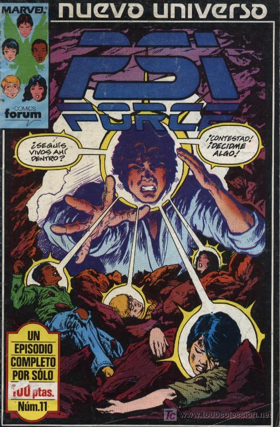 Comics: PSI-Force  -  n&ordm; 11  -  Ed. forum  1988