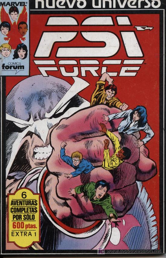 C&oacute;mics: PSI-Force n&ordm; 1 al 5 / James Bond n&ordm; 2  -  Ed. forum  1988 - Foto 1