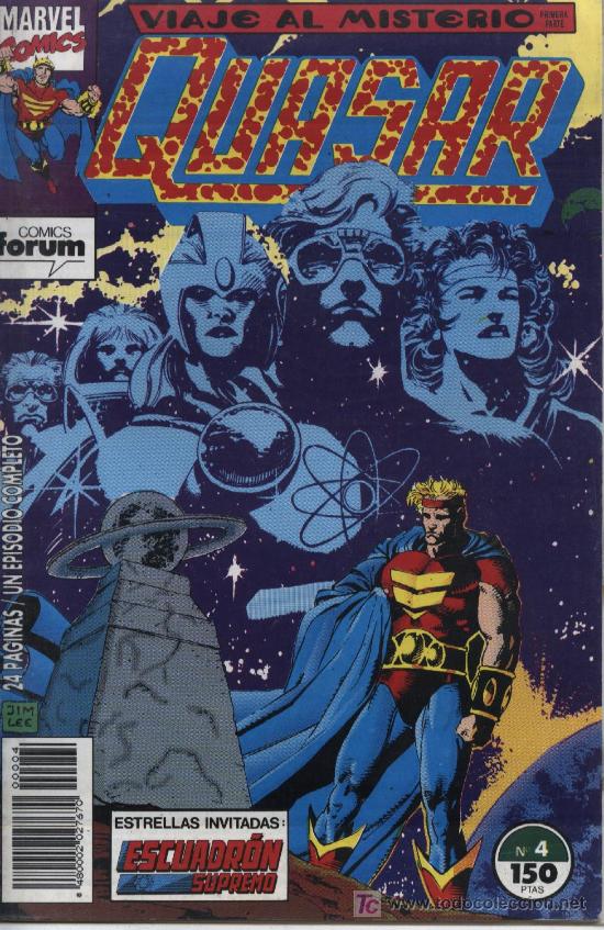 C&oacute;mics: Quasar  -  n&ordm; 4  -  Ed. forum  1993 - Foto 1