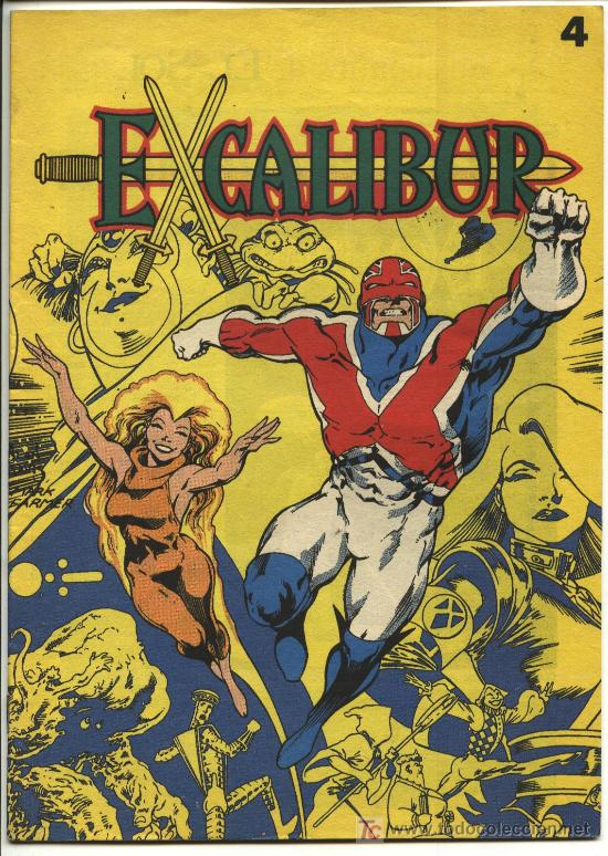 C&oacute;mics: Los comics de El Sol: Excalibur - n&ordm; 4 - Ed forum - Foto 1