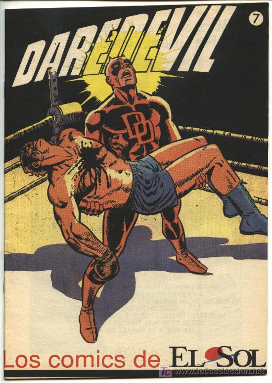 C&oacute;mics: Los comics de El Sol: Daredevil - n&ordm; 7 - Ed forum - Foto 1