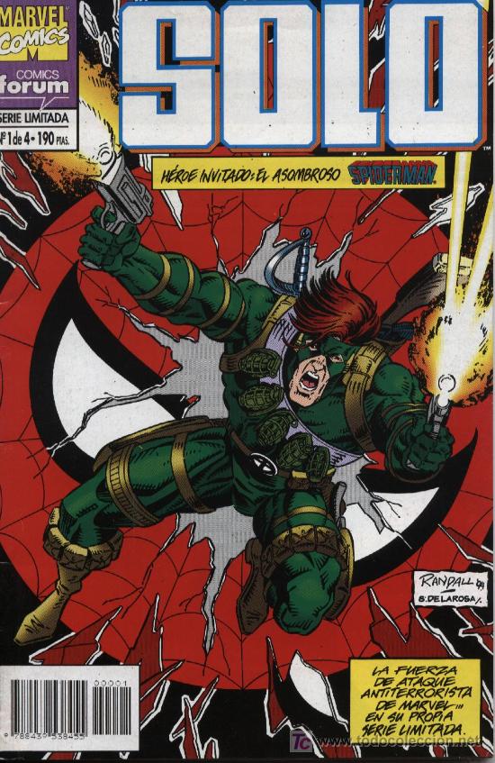 C&oacute;mics: Solo  -  n&ordm; 1 (de 4)  - Ed. forum  1995 - Foto 1