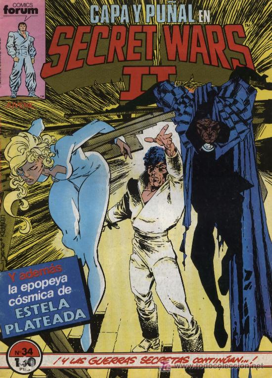 C&oacute;mics: Secret Wars II  -  n&ordm; 34  -  Ed. forum  1986 - Foto 1