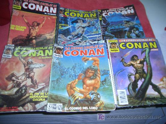 C&oacute;mics: CONAN SERIO ORO -LOTE - TENGO MAS - Foto 1