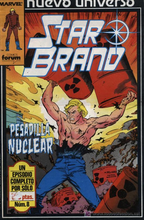 C&oacute;mics: Star Brand  -  n&ordm; 8  -  Ed. forum  1987 - Foto 1