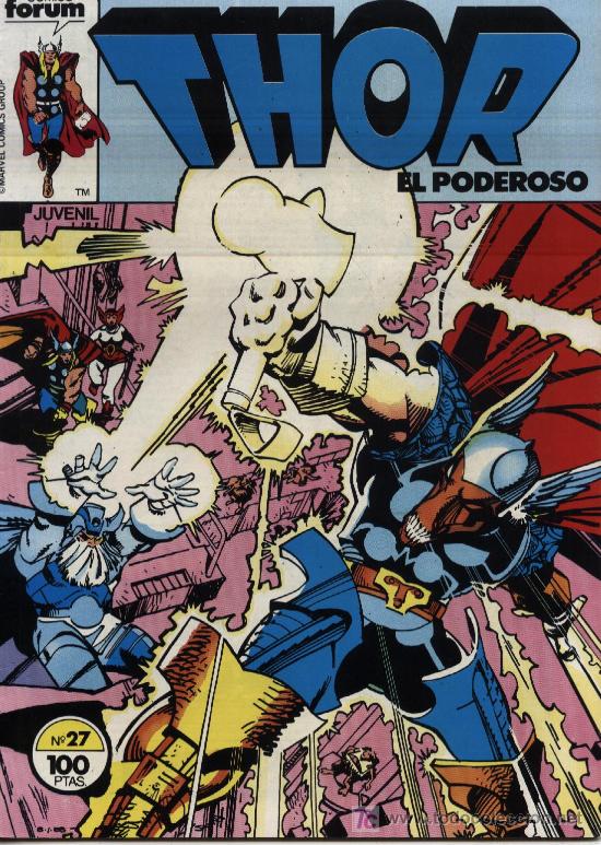 C&oacute;mics: Thor el Poderoso  -  n&ordm; 27  -  Ed. forum  1983 - Foto 1
