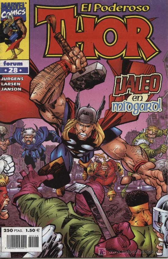 C&oacute;mics: Thor: volumen IV  -  n&ordm; 28  -  Ed. forum  2001 - Foto 1