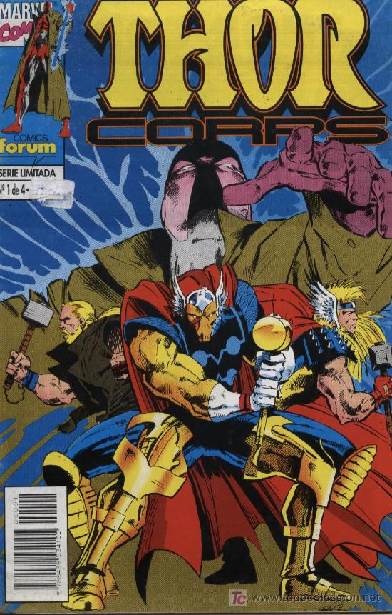 C&oacute;mics: Thor Corps  -  n&ordm; 1 (de 4)  -  Ed. forum  1994 - Foto 1