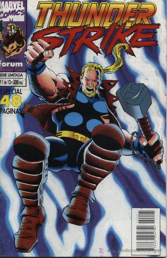 C&oacute;mics: Thunderstrike  -  n&ordm; 1 (de 12)  -  Ed. forum  1994 - Foto 1