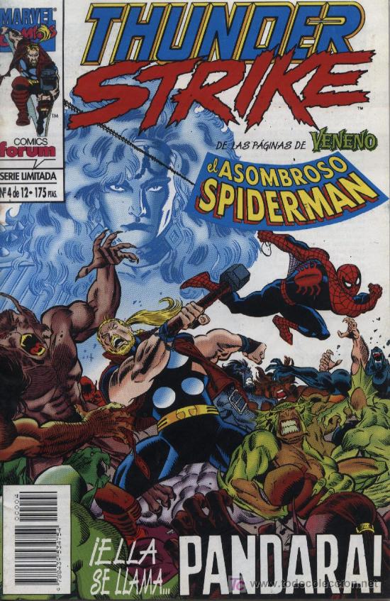 C&oacute;mics: Thunderstrike  -  n&ordm; 4 (de 12)  -  Ed. forum  1994 - Foto 1