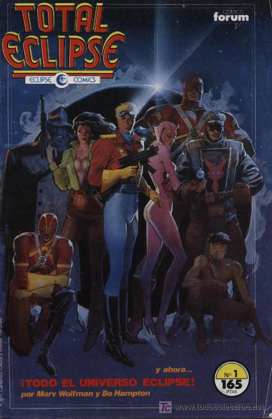 C&oacute;mics: Total Eclipse  -  n&ordm; 1  -  Ed. forum  1988 - Foto 1