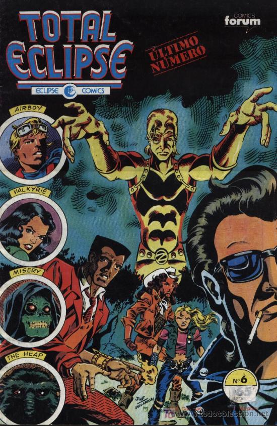 C&oacute;mics: Total Eclipse  -  n&ordm; 6  -  Ed. forum  1988 - Foto 1