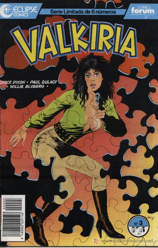Comics: Valkiria - n&ordm; 3 - Ed. forum 1990