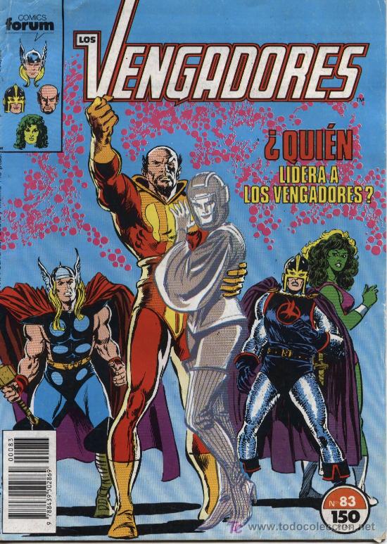 C&oacute;mics: Los Vengadores  -  n&ordm; 83  -  Ed. forum  1988 - Foto 1