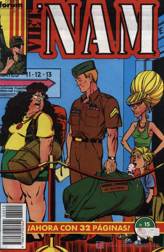 C&oacute;mics: Vietnam  -  n&ordm; 15  -  Ed. forum  1988 - Foto 1