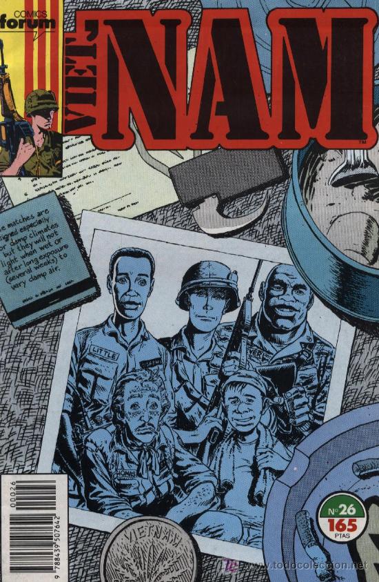 C&oacute;mics: Vietnam  -  n&ordm; 26  -  Ed. forum  1988 - Foto 1
