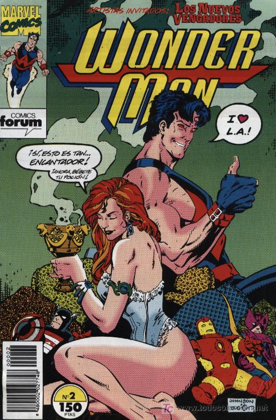 C&oacute;mics: Wonder Man  -  n&ordm; 2  -  Ed. forum  1993 - Foto 1