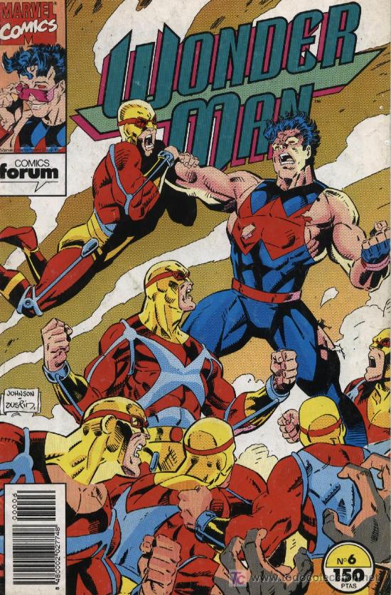 C&oacute;mics: Wonder Man  -  n&ordm; 6  -  Ed. forum  1993 - Foto 1