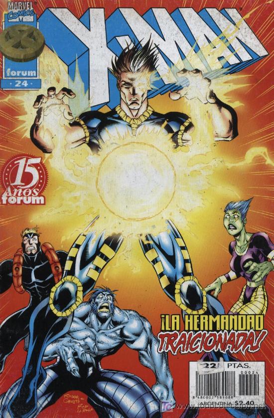 C&oacute;mics: X-Man: volumen II  -  n&ordm; 24  -  Ed. forum  1997 - Foto 1