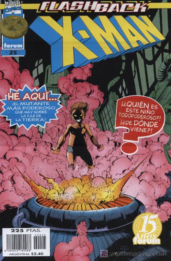 C&oacute;mics: X-Man: volumen II  -  n&ordm; 25  -  Ed. forum  1997 - Foto 1