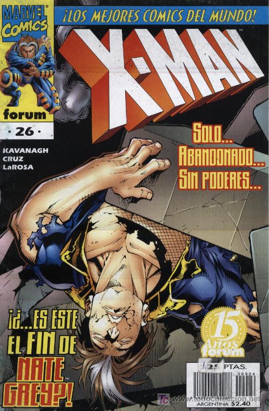 C&oacute;mics: X-Man: volumen II  -  n&ordm; 26  -  Ed. forum  1997 - Foto 1