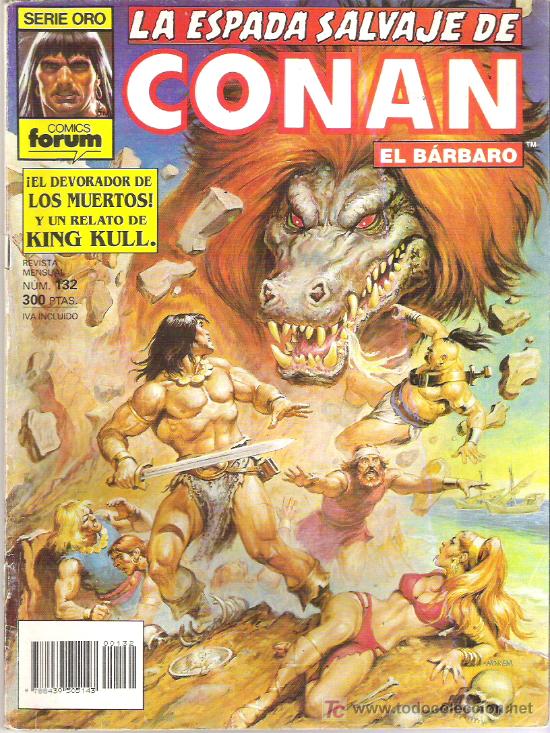 C&oacute;mics: LA ESPADA SALVAJE DE CONAN el devorador de los muertos numero 132 - Foto 1