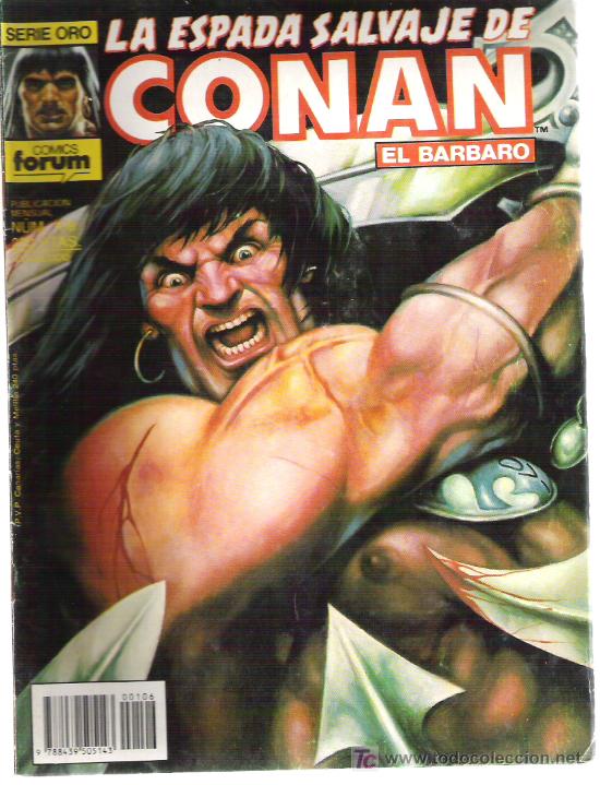 C&oacute;mics: LA ESPADA SALVAJE DE CONAN - los hermanos del craneo num 106 - Foto 1