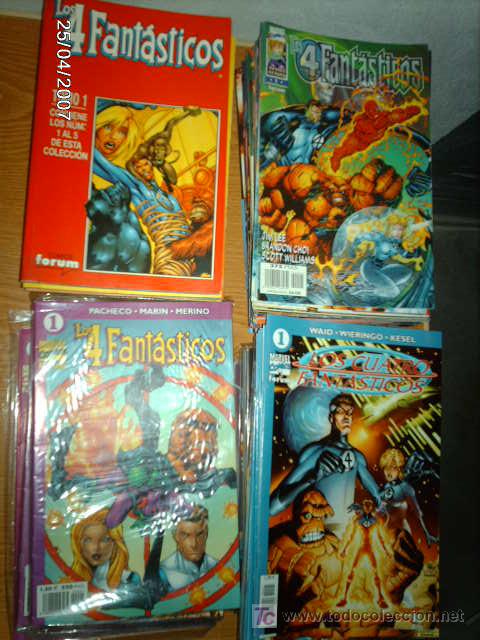 C&oacute;mics: LOS 4 FANTASTICOS TOTAL MAS DE 500 N&ordm; - Foto 2