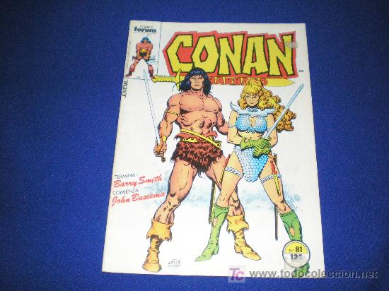 C&oacute;mics: CONAN EL BARBARO N&ordm; 81 - FORUM - Foto 1