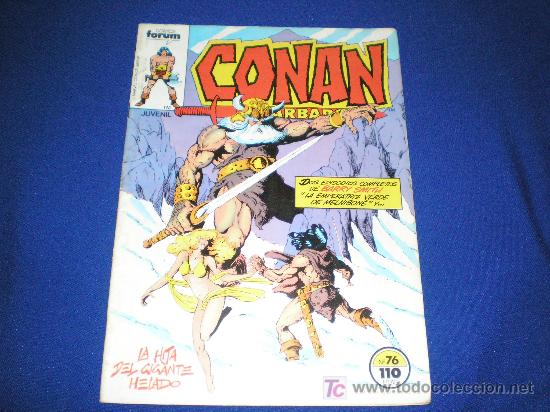 C&oacute;mics: CONAN EL BARBARO N&ordm; 76 - FORUM - Foto 1