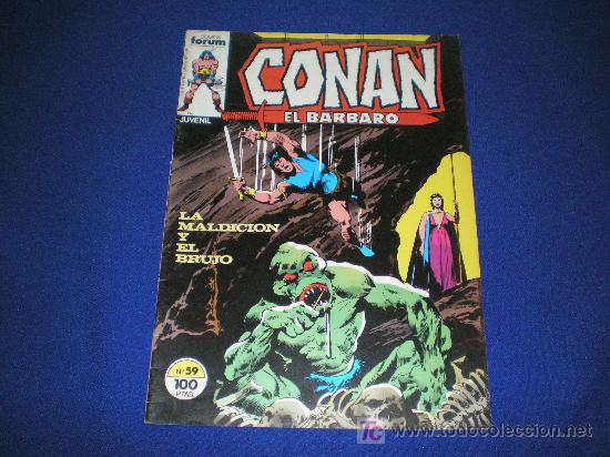 C&oacute;mics: CONAN EL BARBARO N&ordm; 59 - FORUM - Foto 1