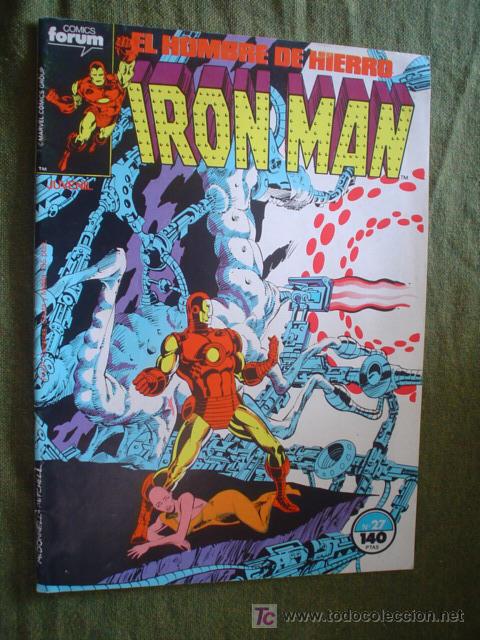 C&oacute;mics: IRON MAN (EL HOMBRE DE HIERRO) N&ordm; 27 - Foto 1